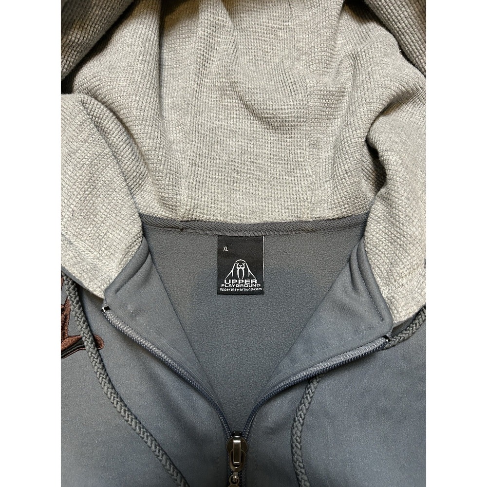 Upper Playground Michael Jordan Bulls Full Zip Hoodie Size XL Fits Like XL Rare - Picture 4 of 11